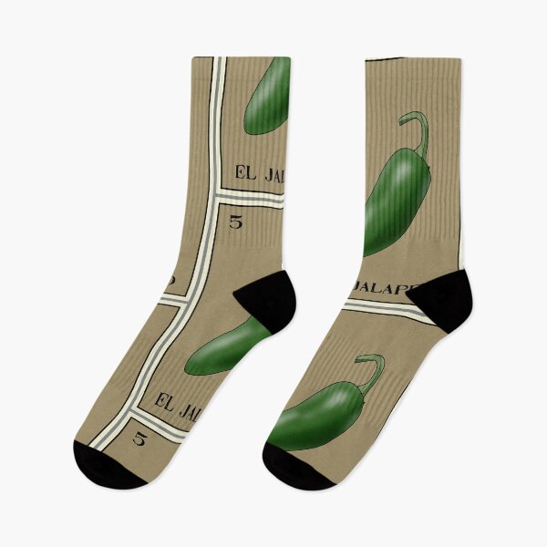 Item preview, El Jalapeno Loteria Design designed and sold by The Great Land of Snark!.