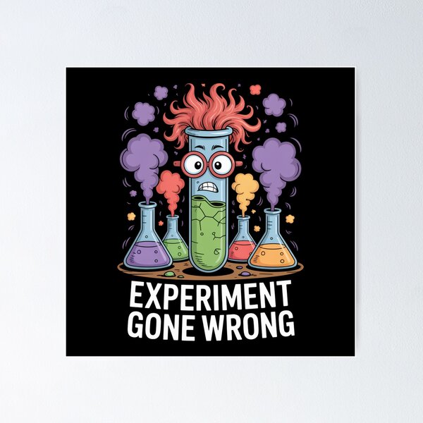 Item preview, Experiment Gone Wrong designed and sold by theartfulaspie.