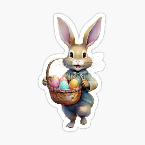 Item preview, A Cute Easter Bunny designed and sold by Lencyn.