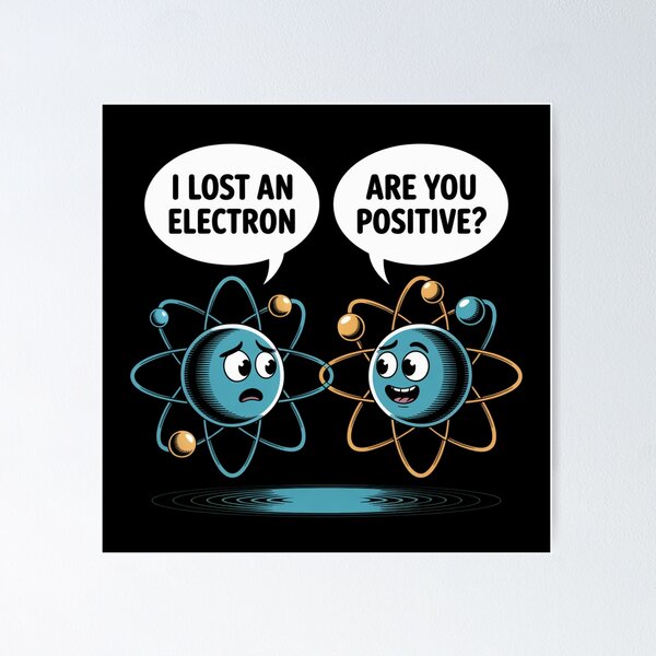 Item preview, I Lost an Electron designed and sold by theartfulaspie.