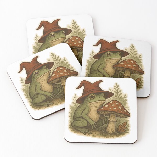 Item preview, Forest Wizard Frog designed and sold by caitdesign.