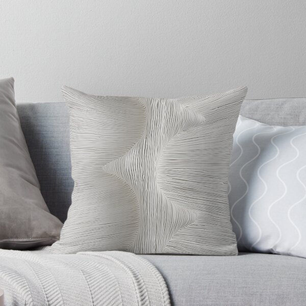 Item preview, Hypnotic Spiral - Black and White Optical Illusion Line Art designed and sold by Botanicalboho.