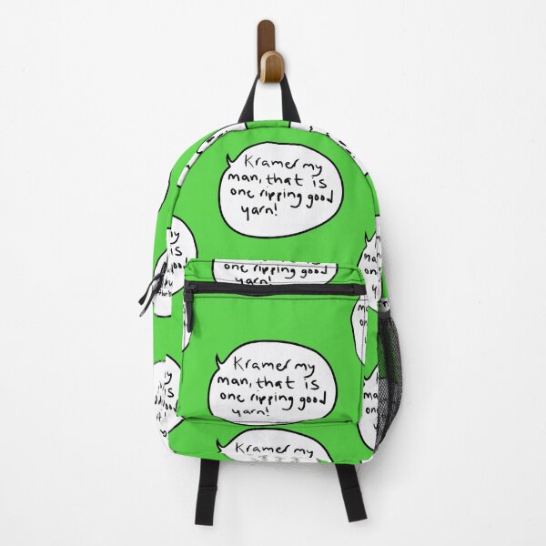 Item preview, “Kramer, my man, that is one ripping good yarn!” Speech Bubble Quote designed and sold by from here 2 mars.