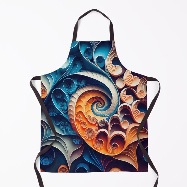 Item preview, Colorful Abstract Fibonacci Art 14 designed and sold by Vicky Brago-Mitchell®.