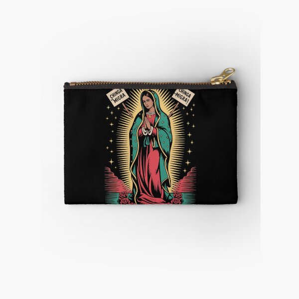 Item preview,  CHINGA LA MIGRA with the Virgin of Guadalupe designed and sold by LoveAndDefiance.