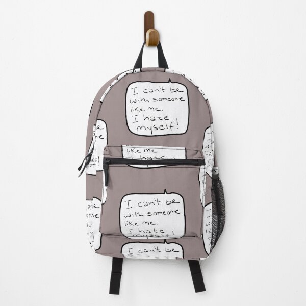 Item preview, Self-Loathing Realization – “I Hate Myself” Funny Quote designed and sold by from here 2 mars.