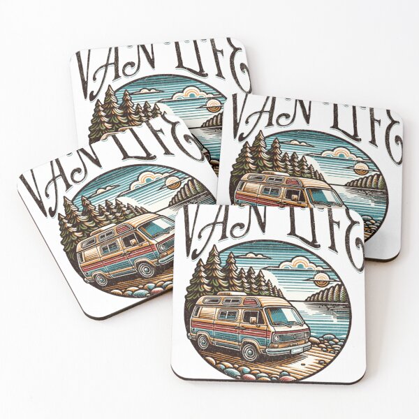 Item preview, VAN LIFE FOR LIFE designed and sold by FORESTWOLFCO.