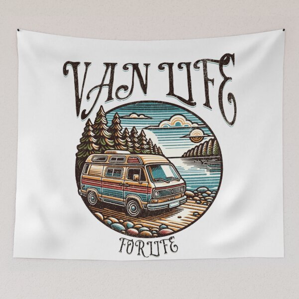 Item preview, VAN LIFE FOR LIFE designed and sold by FORESTWOLFCO.