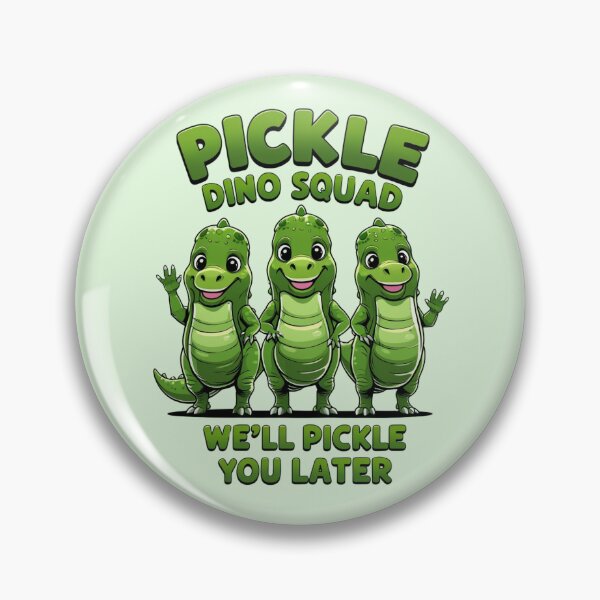 Item preview, Pickle Dinosaur Squad designed and sold by Wearable Prints.