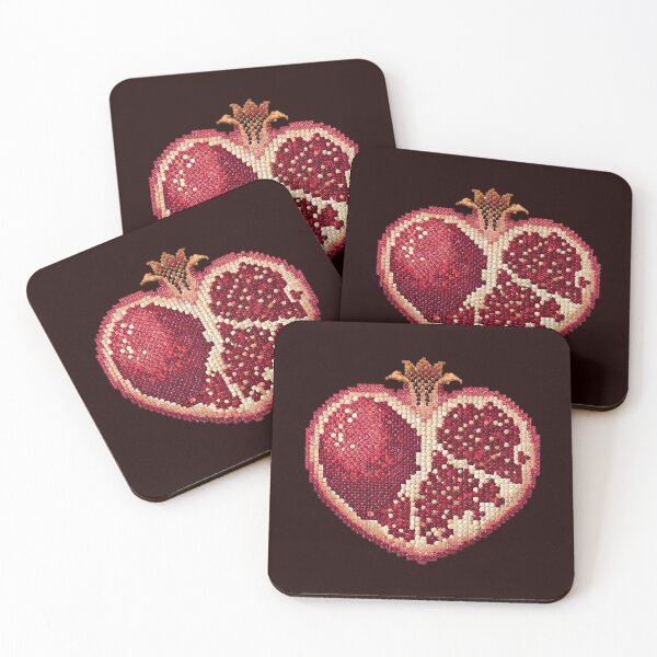Item preview, Pixel Pomegranate Pop Art designed and sold by enly shop.