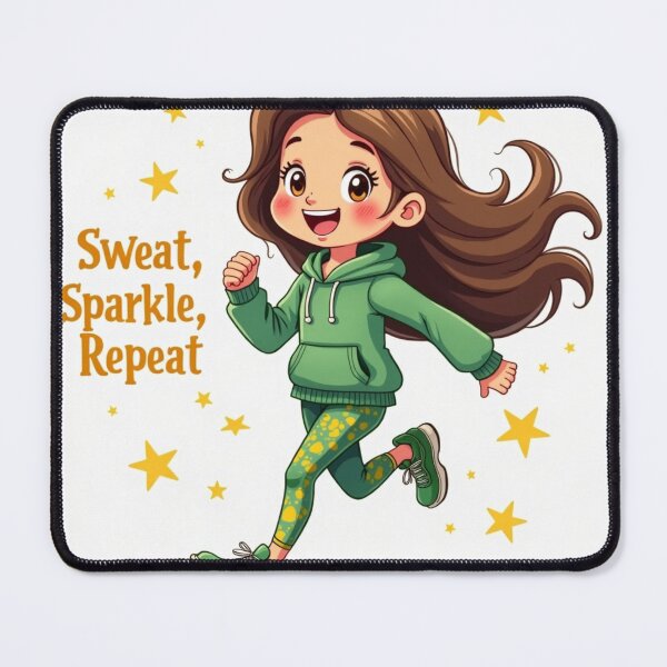 Item preview, Sweat Sparkle Repeat designed and sold by Desertbloke.