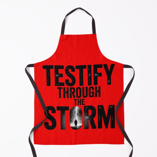 Artikelvorschau, Christliches Resilienz-Design, Zeugnis geben durch den Sturm, entworfen und verkauft von Bliss Find And Design.