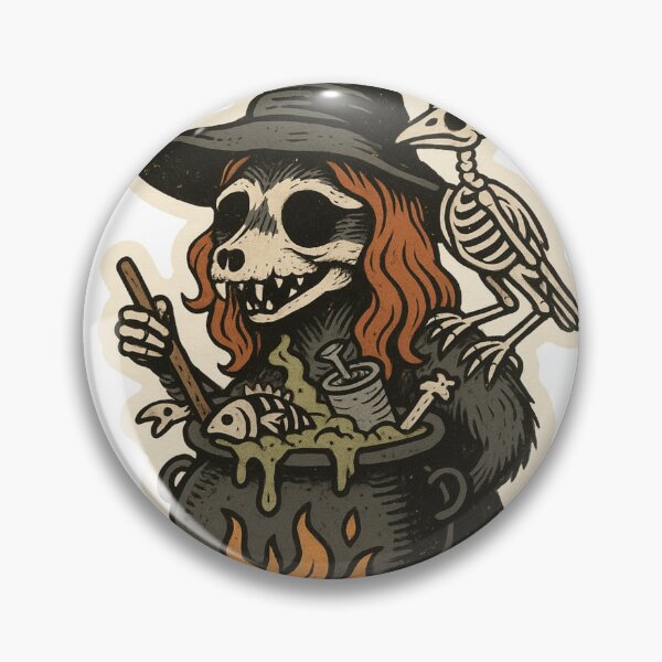 Item preview, Witchy Raccoon Cauldron Chaos designed and sold by caitdesign.