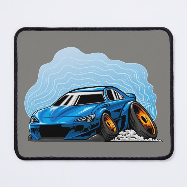 Item preview, Fast blue sports car designed and sold by Joncasmiart.