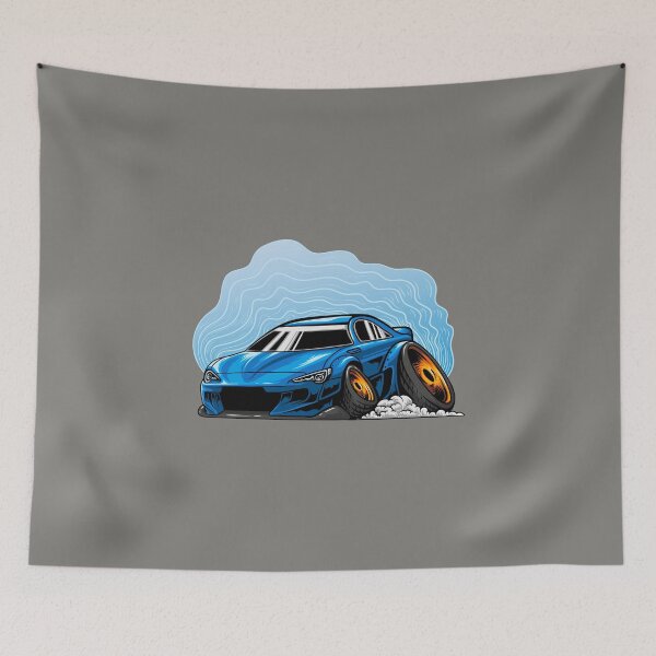 Item preview, Fast blue sports car designed and sold by Joncasmiart.