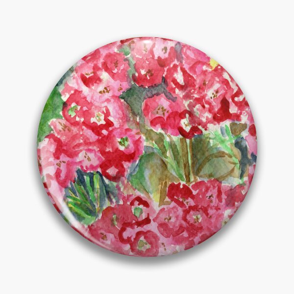Item preview, Little Rose Blossoms at Castle Park in Frodsham in En Plein Air Watercolours designed and sold by LymphomaLass.