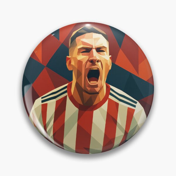 Item preview, Billy Sharp Sheffield United Football Legend Fan Art designed and sold by kakarikihill.