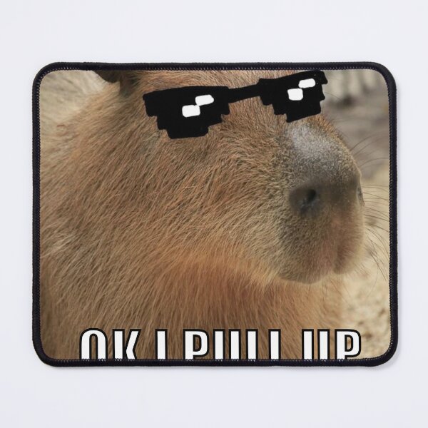 Item preview, Capybara Ok I Pull Up designed and sold by Ceebeekaa.