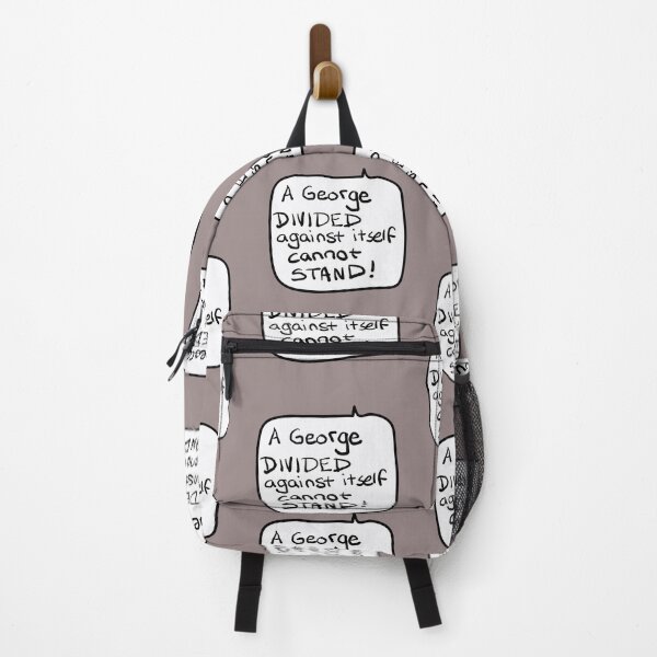 Item preview, “A George Divided Against Itself Cannot Stand!” – Funny Handwritten Speech Bubble Quote designed and sold by from here 2 mars.