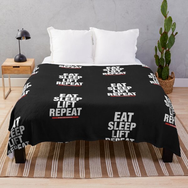 Item preview, Eat Sleep Lift Repeat designed and sold by GRidiculousS.