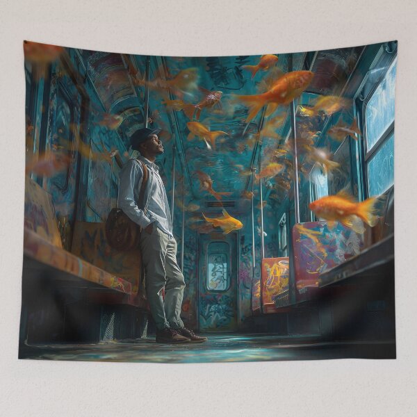 Item preview, Submerged Journey designed and sold by oanaunciuleanu.