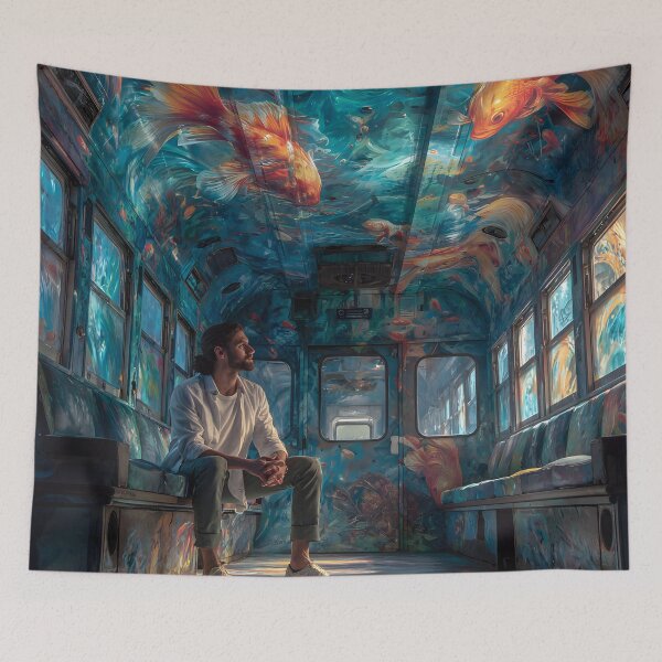 Item preview, Submerged Journey designed and sold by oanaunciuleanu.