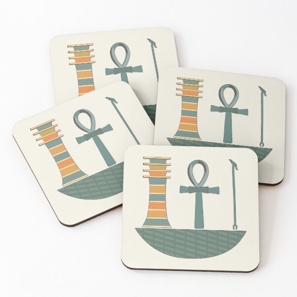 Item preview, Pillars of Egypt: Stability, Life, Power designed and sold by Vector Woofs.