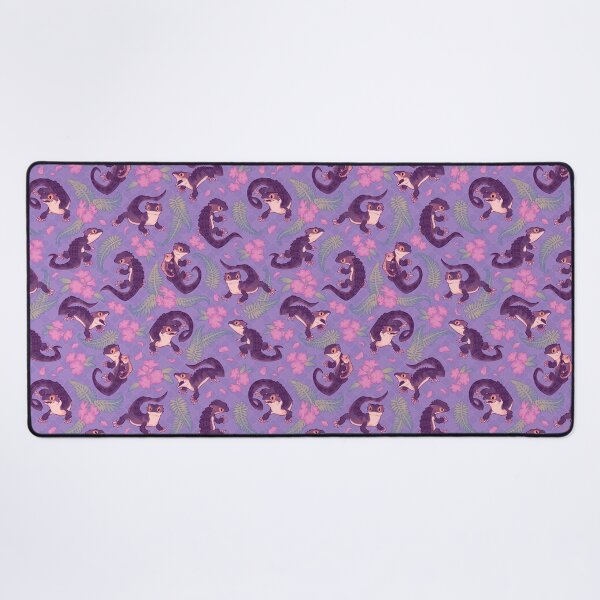 Item preview, Red eyed crocodile skinks with a side of pink  designed and sold by Colordrilos.