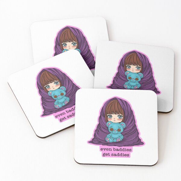Item preview, Even Baddies Get Saddies designed and sold by JemFlash.