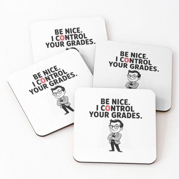 Item preview, Be Nice. I Control Your Grades – Funny Sassy Teacher  designed and sold by MagicWander.