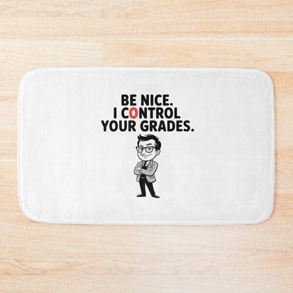 Item preview, Be Nice. I Control Your Grades – Funny Sassy Teacher  designed and sold by MagicWander.