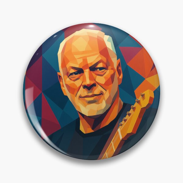Item preview, David Gilmour Guitar Musical Legend Vector Art designed and sold by kakarikihill.