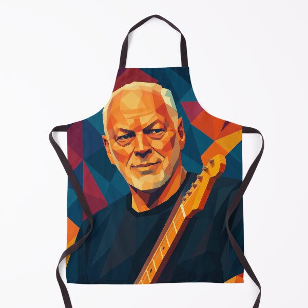 Item preview, David Gilmour Guitar Musical Legend Vector Art designed and sold by kakarikihill.