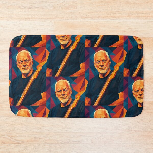 Item preview, David Gilmour Guitar Musical Legend Vector Art designed and sold by kakarikihill.