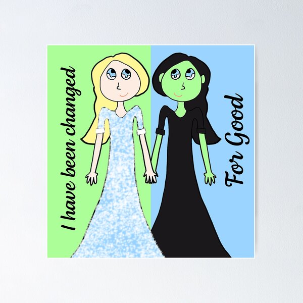 Item preview, For Good Wicked Musical Elphaba Glinda designed and sold by sarahp77.