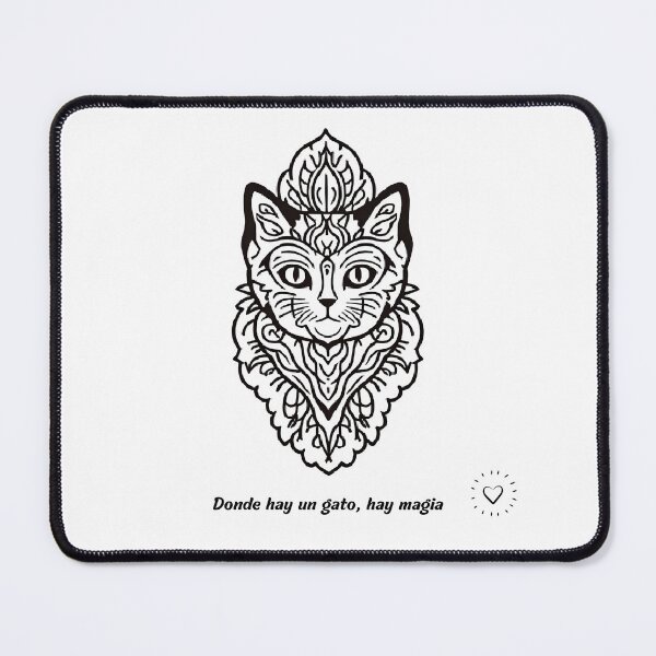 Item preview, Mandala cat designed and sold by lunadesignsmoon.