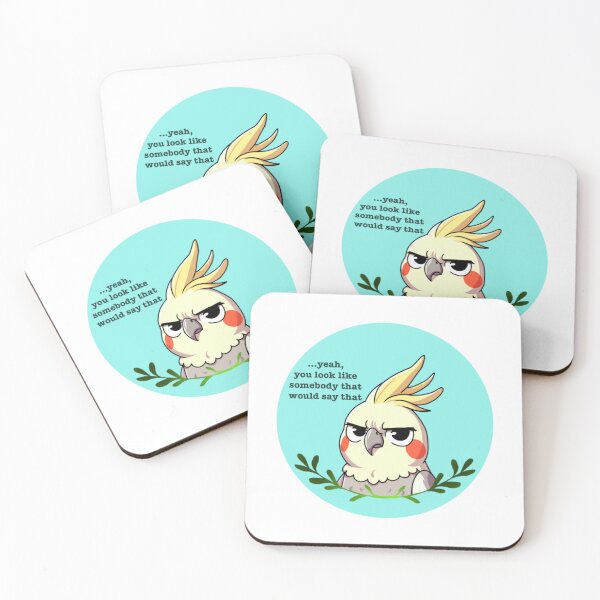 Item preview, “You Look Like Somebody Who Would Say That” Cockatoo designed and sold by JemFlash.