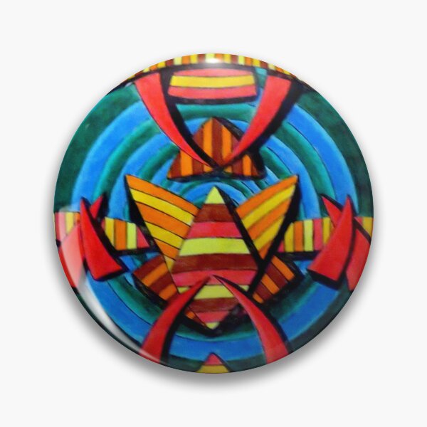 Item preview, 1002 - GEOMETRIC DESIGN - 51 - DAVE EDWARDS - MIXED MEDIA - 2025 designed and sold by BLYTHART.