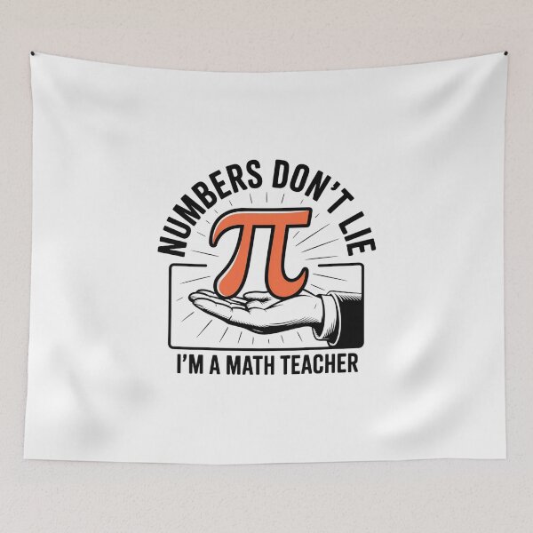 Item preview, Numbers Don’t Lie – Funny Math Teacher designed and sold by MagicWander.