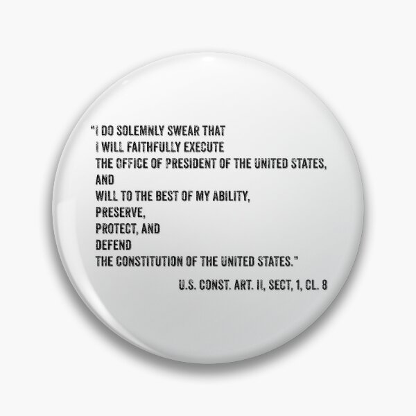 Item preview, Presidential Oath of Office designed and sold by PSCSCo.