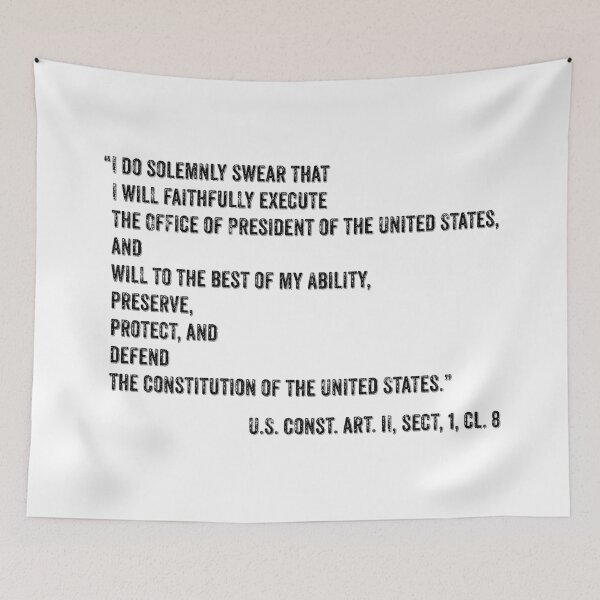Item preview, Presidential Oath of Office designed and sold by PSCSCo.