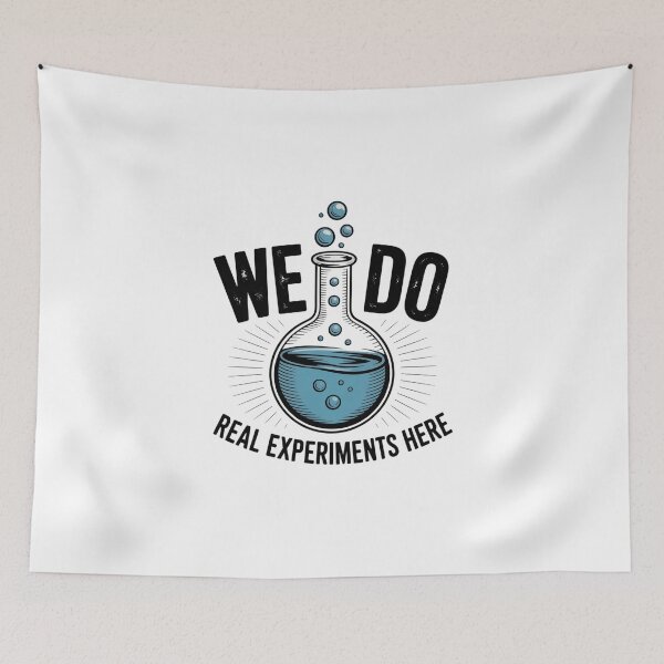 Item preview, We Do Real Experiments Here – Funny STEM Teacher Science designed and sold by MagicWander.