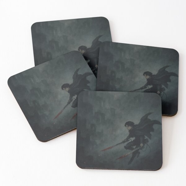 Item preview, Shadows of the Mist – Levi Ackerman | Attack on Titan designed and sold by PosterFuel.