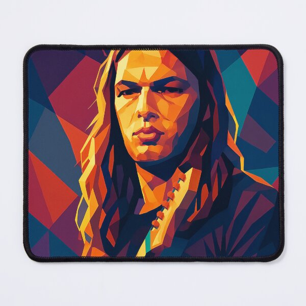 Item preview, Young David Gilmour Guitar Musical Legend Vector Art designed and sold by kakarikihill.
