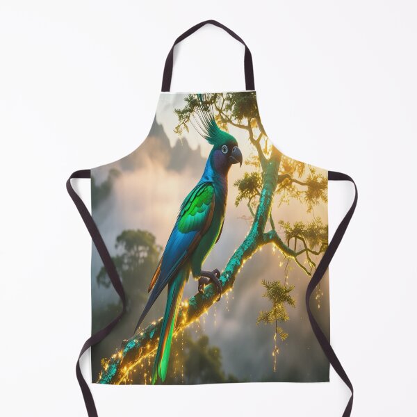 Item preview, Mystic Quetzal in Jade Cloud Forest Dawn designed and sold by Max Store.