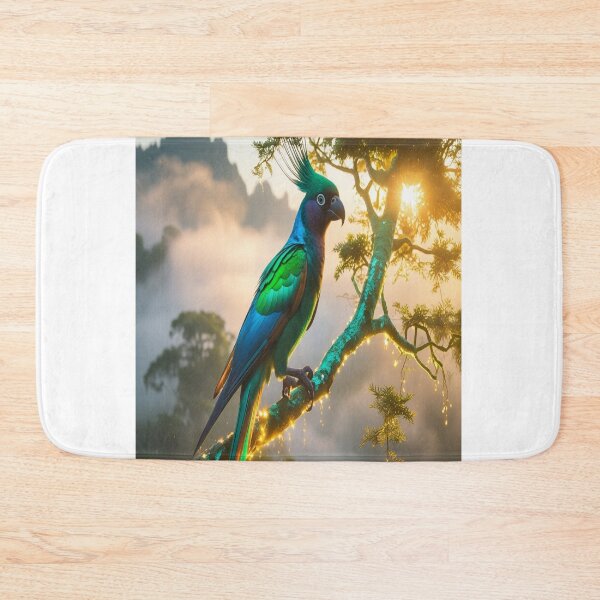 Item preview, Mystic Quetzal in Jade Cloud Forest Dawn designed and sold by Max Store.