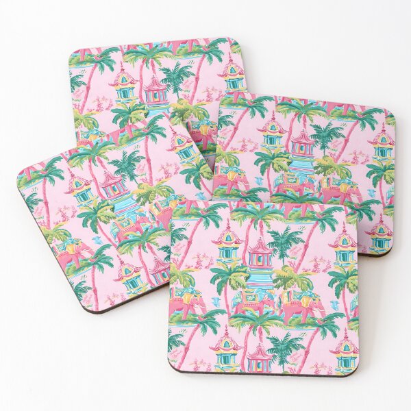 Artikelvorschau, Preppy Indian Summer in Pink entworfen und verkauft von SophieClimaArt.