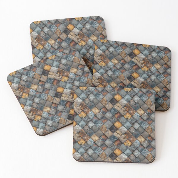 Item preview, Industrial Rustic Diamond Tile Texture designed and sold by NTGUILTY.