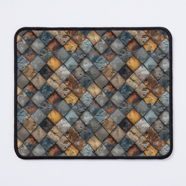 Item preview, Industrial Rustic Diamond Tile Texture designed and sold by NTGUILTY.