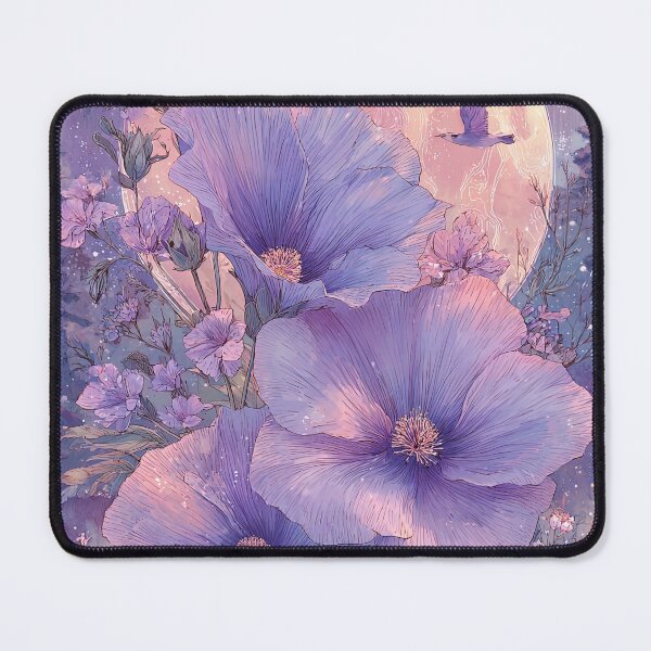Item preview, “Whispering Petals Beneath the Midnight Gaze” designed and sold by bloorose.